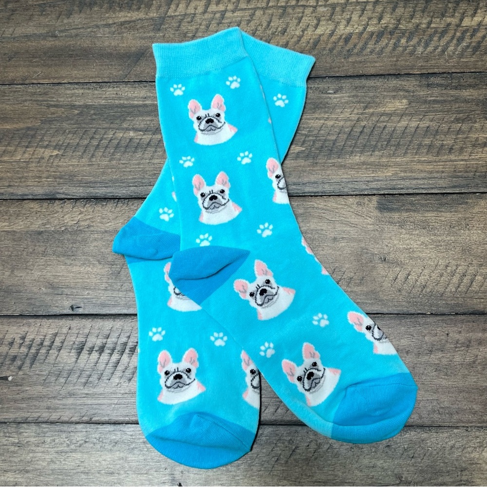 NWOT French Bulldog Novelty Pet Socks